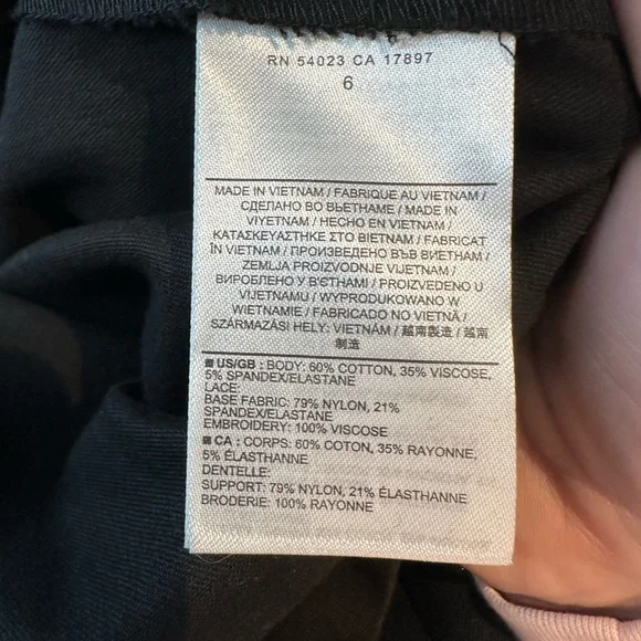 ROLAND MOURET X BANANA REPUBLIC Women’s Size 6 Dress NWT Stretch Sheath Black